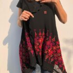 Handcrafted Palestinian embroidery Gilet