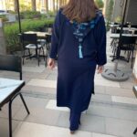 Handcrafted Palestinian embroidery Kimono