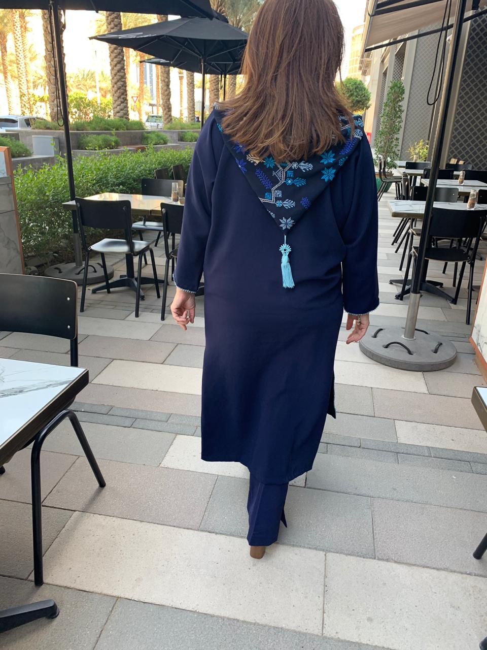 kimono Handcrafted Palestinian embroidery Kimono - Image 1