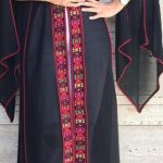 Handcrafted With patience palestinian embroidery abaya