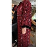 Embroidered with patience and love long jacket