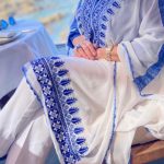 Handcrafted Palestinian embroidery Poncho